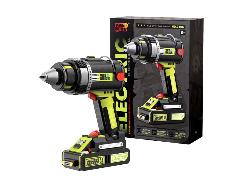 Electrical Drill Building Blocks 638PCS