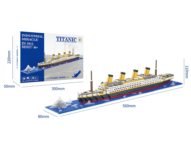 Titanic Model Building Blocks