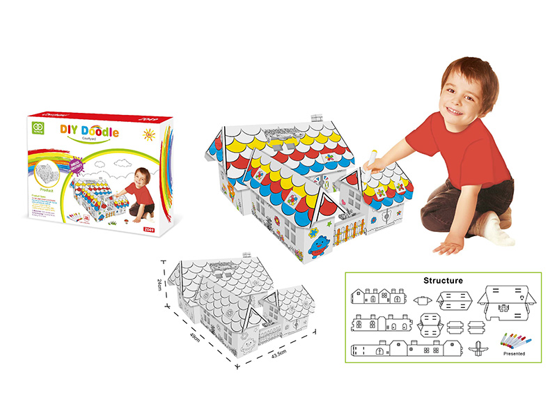 DIY Doodle Quadrangle Dwellings