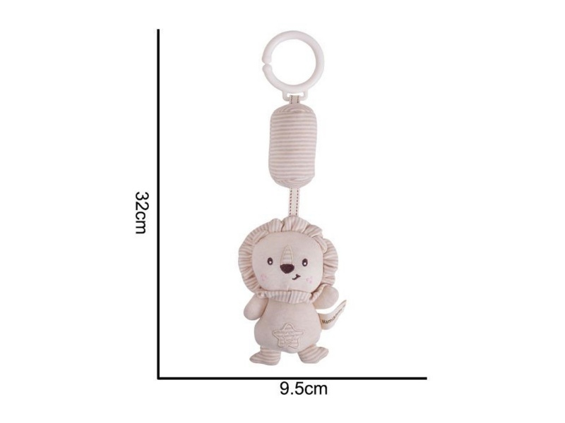Plush Wind Chime Lion Pendant