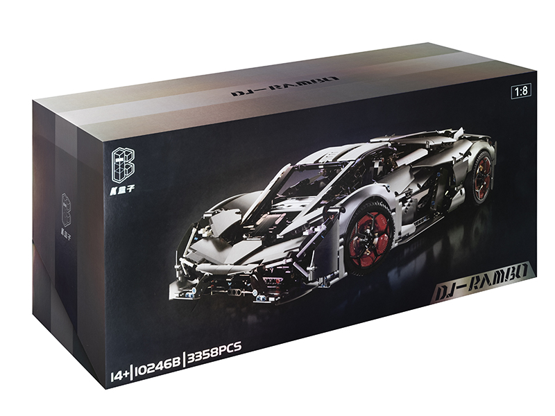 1:8 Lamborghini Building Blocks 3358PCS