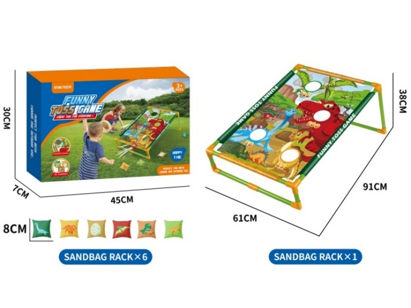 Dinosaur Park Basketball Shooting Sandbag Stand