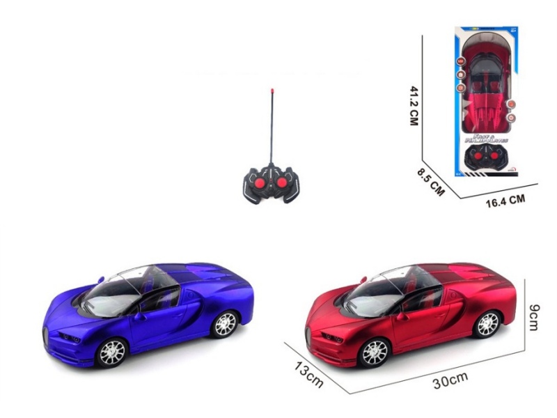 4-Channel  Remote Control Car Scrub Bugatti