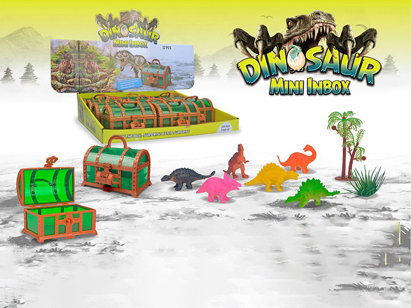 Treasure Chest Dinosaur Set