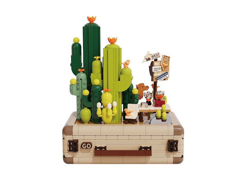 Travel Memory - Traverse The Desert Building Blocks 745pcs