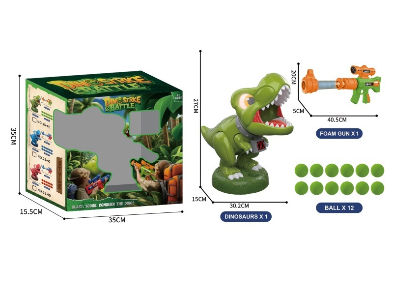 Electric Universal Light, Music, Scoring And Shooting Dinosaurs