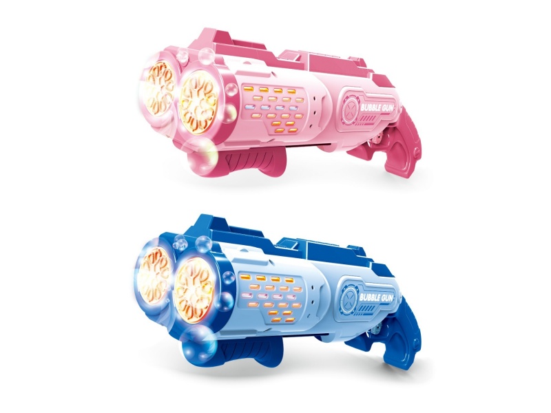 Double-Nozzle Bubble Gun