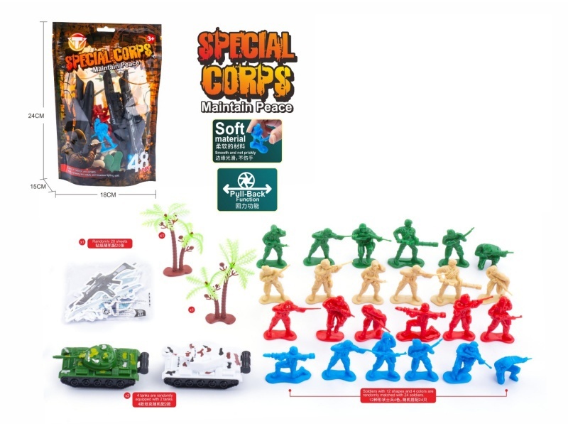 Bear Strike Team: 48Pcs