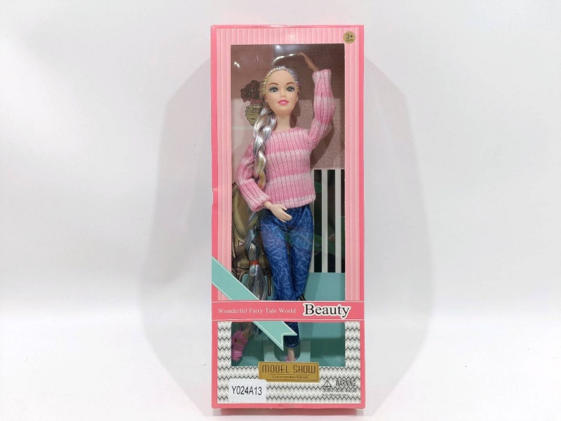 11 "Solid Doll With 11 Joints