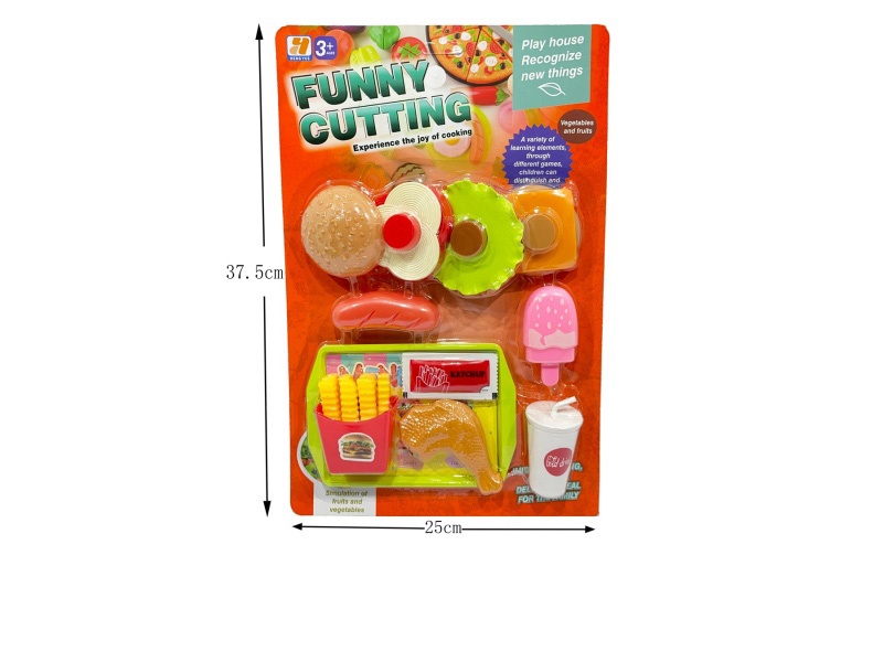 A Hamburger Set For Playing House