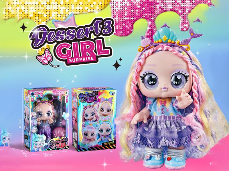 The Third-Generation 12-Inch Surprise Sweetheart Kendi Doll Music Doll (Mermaid Sweetheart)