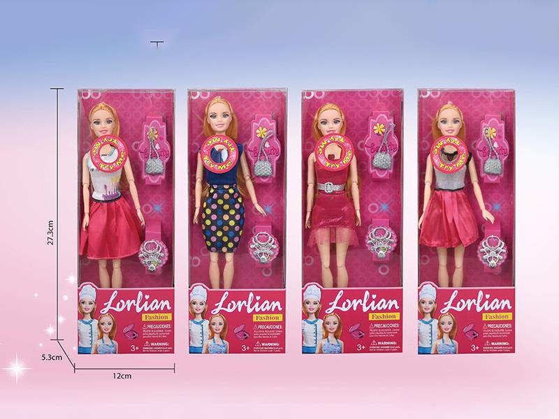 11.5" Solid Fashion Doll With Lights And Music