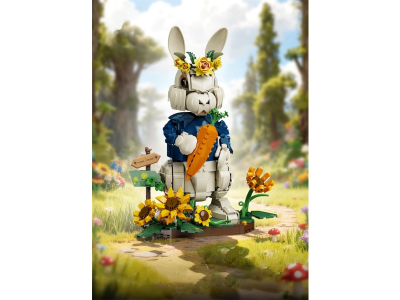 Garden Rabbit Building Blocks