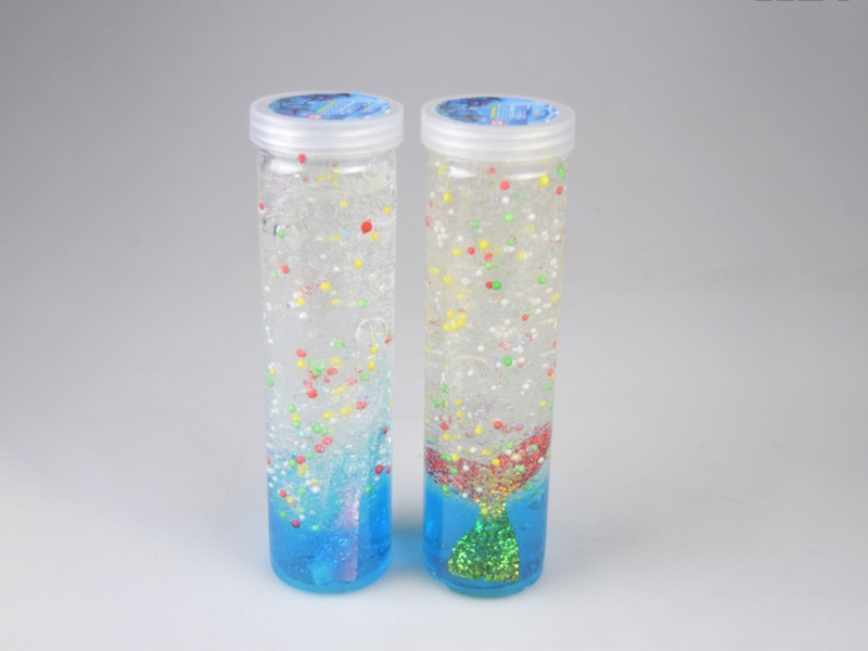 Crystal Mud Slime High Cylindrical Bottle, Underwater Mermaid