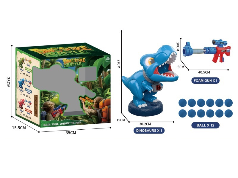 Electric Universal Light, Music, Scoring And Shooting Dinosaurs
