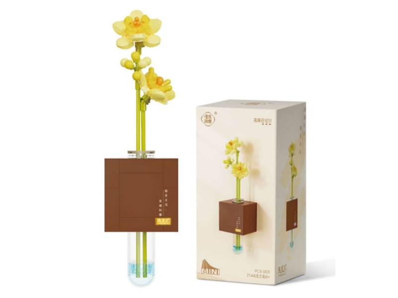 Magnolia Flower Building Blocks 277pcs