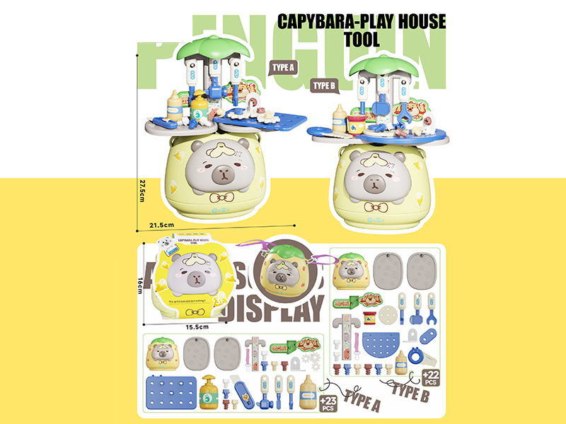 Capybara Shoulder Bag Tool Play House Toys