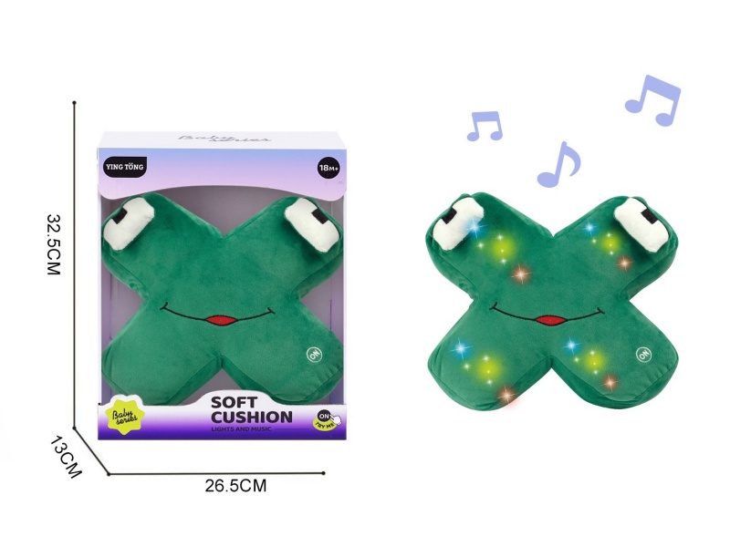 Alphabetic Plush Soothing Pillow - X