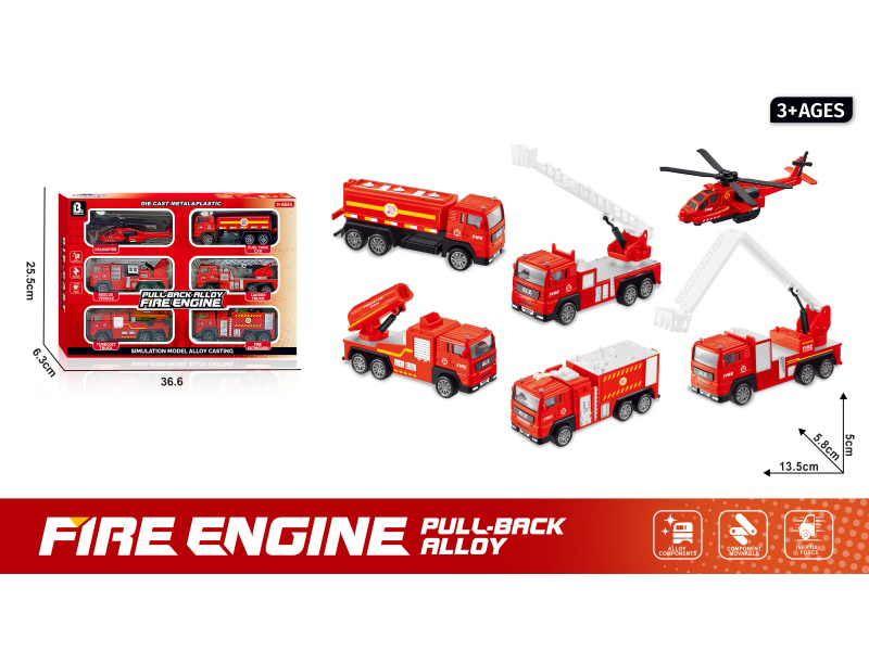 Fire-Fighting Regenerative Alloy Vehicle (Helicopter Without Regenerative)