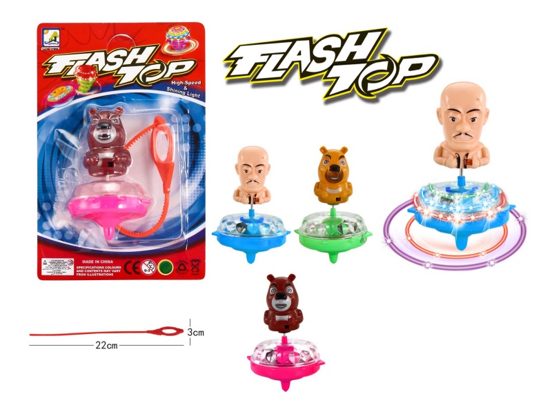 Boonie Bears Measuring Tape Top Toy With Light