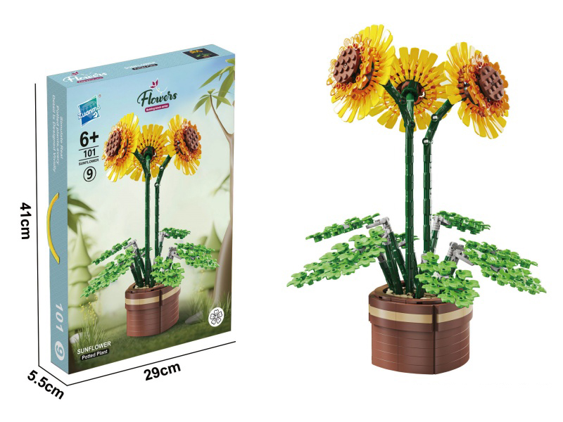 Sunflower Building Blocks (886Pcs) 886Pcs
