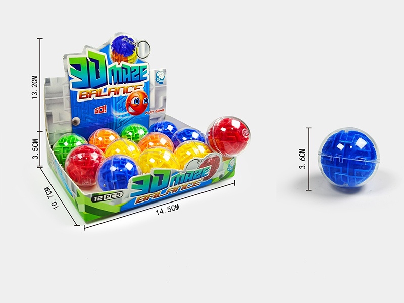 3.6cm 3D Maze Toy