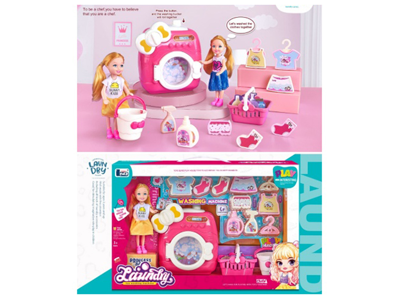 Washing Machine + Doll