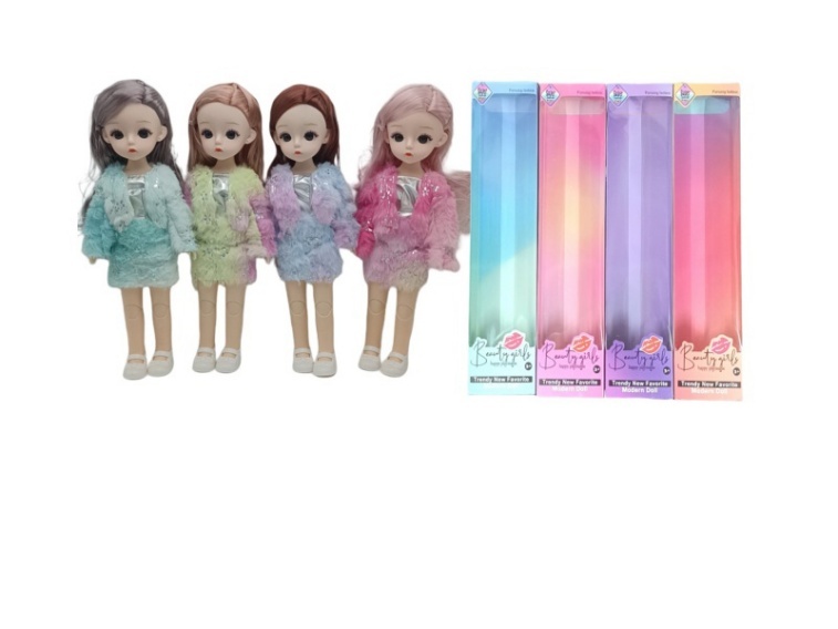 12-Inch Full-Body Joint Fashion Doll