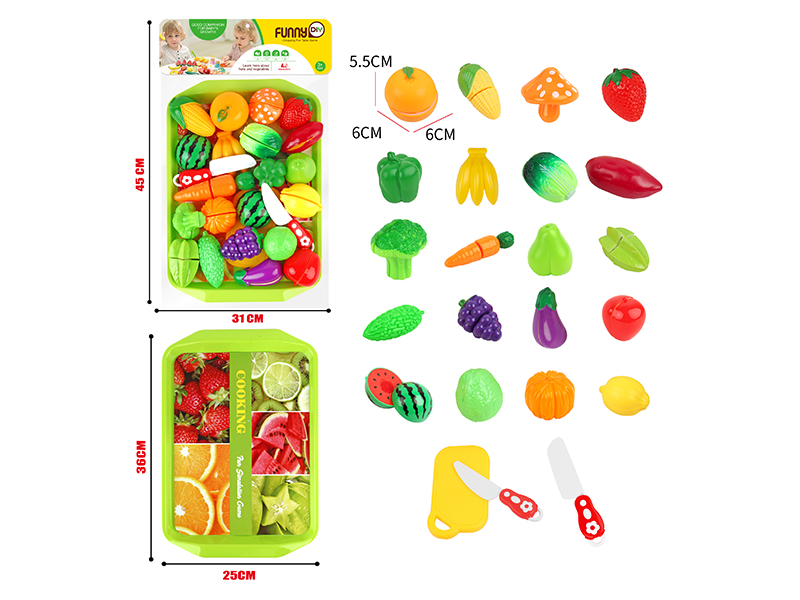Cutting Fruits And Vegetable Set