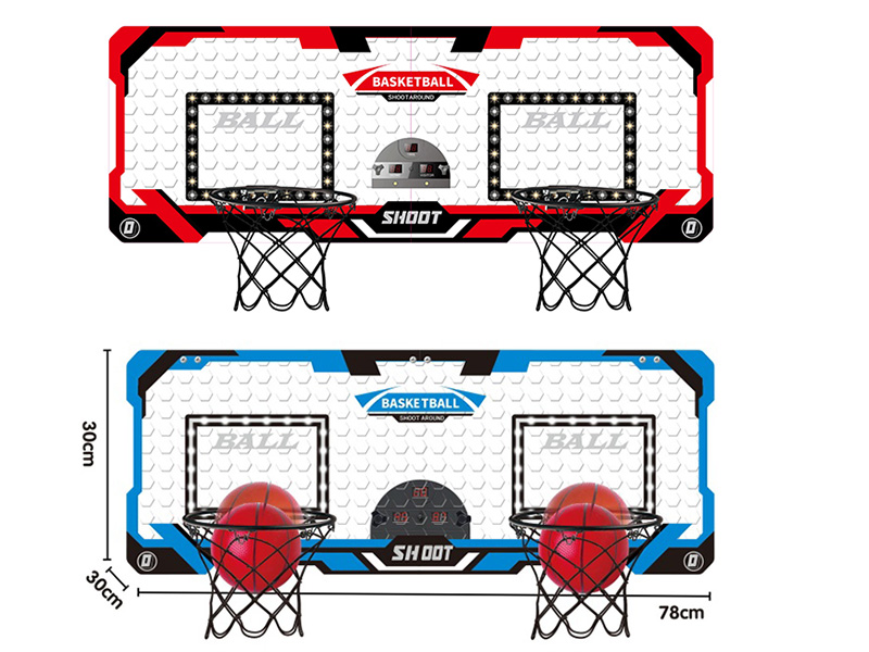 Double-Board Basketball Board
