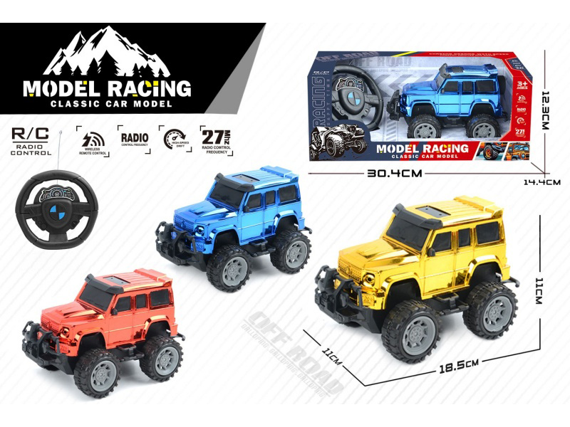 2-Channel Remote Control Electroplating Off-Road Vehicle(Not Included Batteries)
