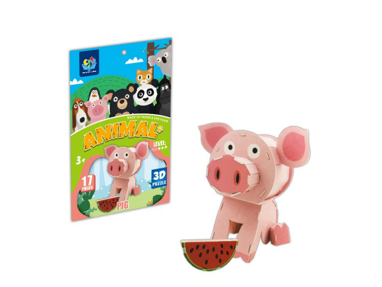 Dimensional Jigsaw Little Pig