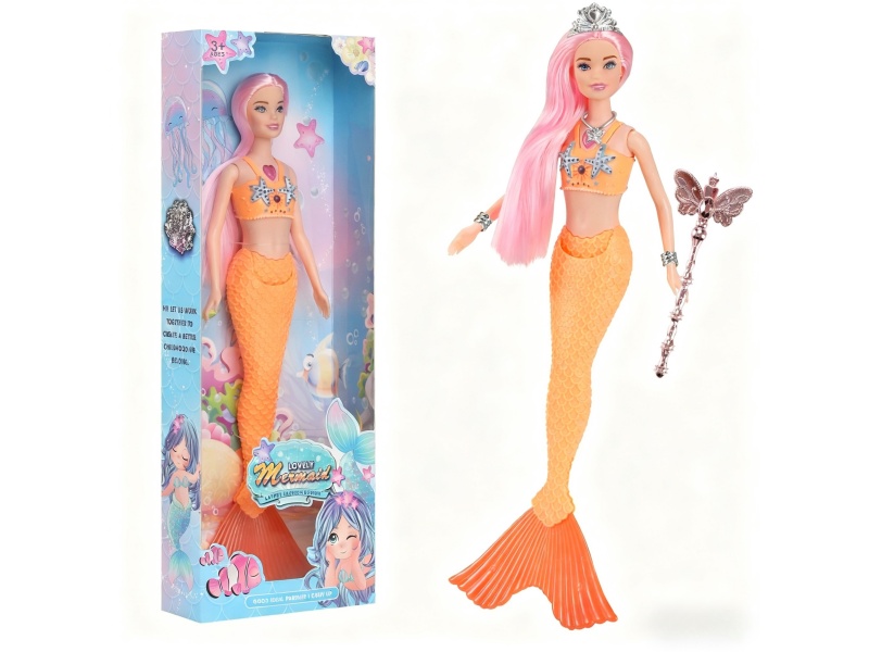11.5-Inch Mermaid Doll With Light And Music