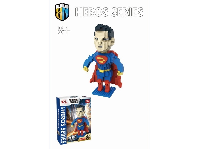 Marvel Series Superman Building Blocks 630 PCS