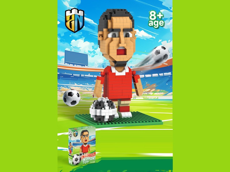 431 PCS Of Van Dijk Football Building Blocks