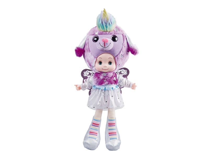 21-Inch Lamb Unicorn Voice-Controlled Music Doll (Color Bag)
