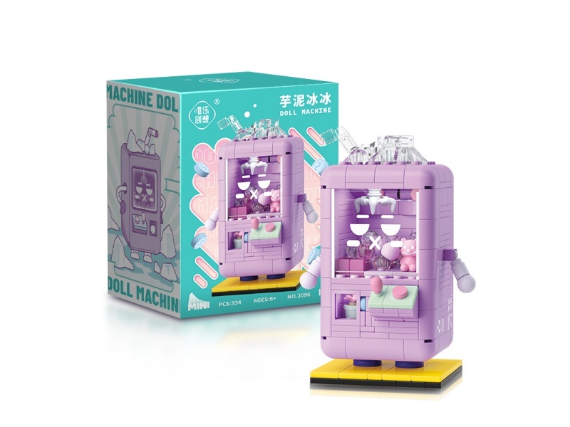 Building Blocks: 334 Pieces Of Taro Paste Ice Cream