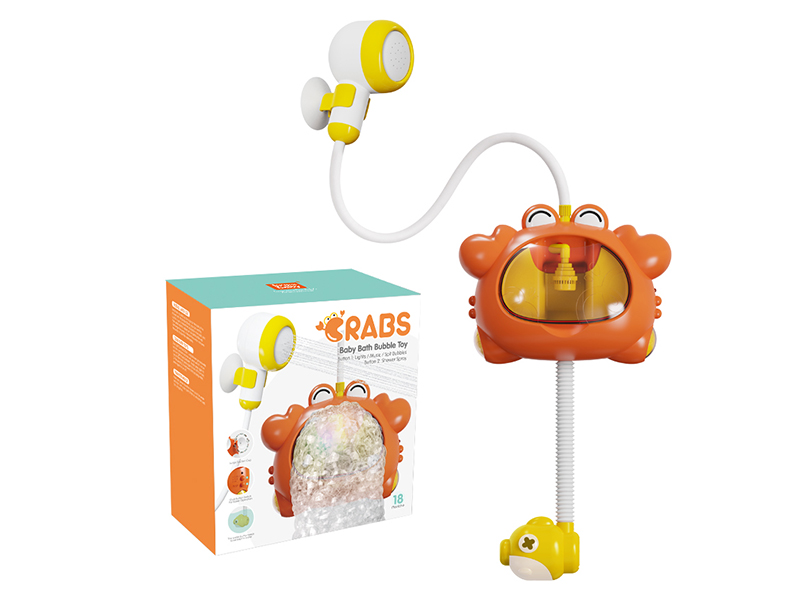 Electric Crab Bubble Shower