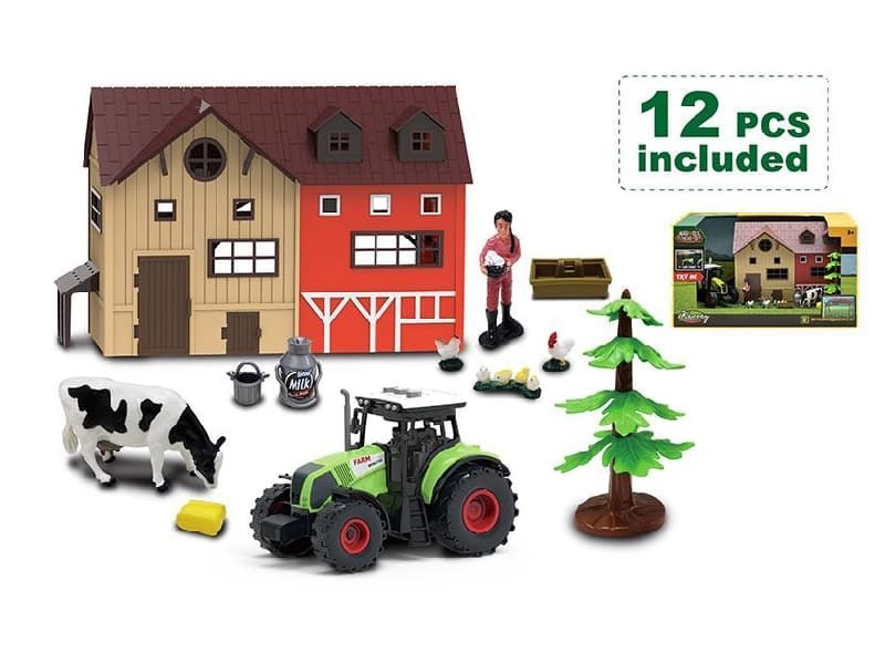 Farm Animal Set 12pcs
