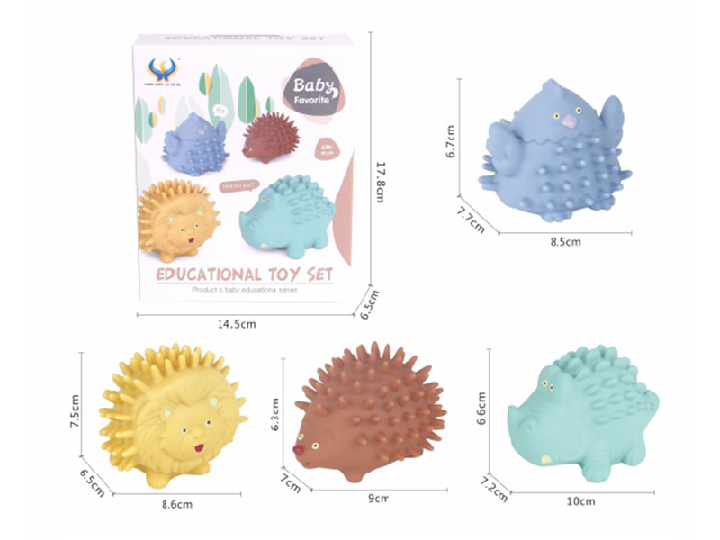 4Pcs Enamel Animal (Morandi Color)