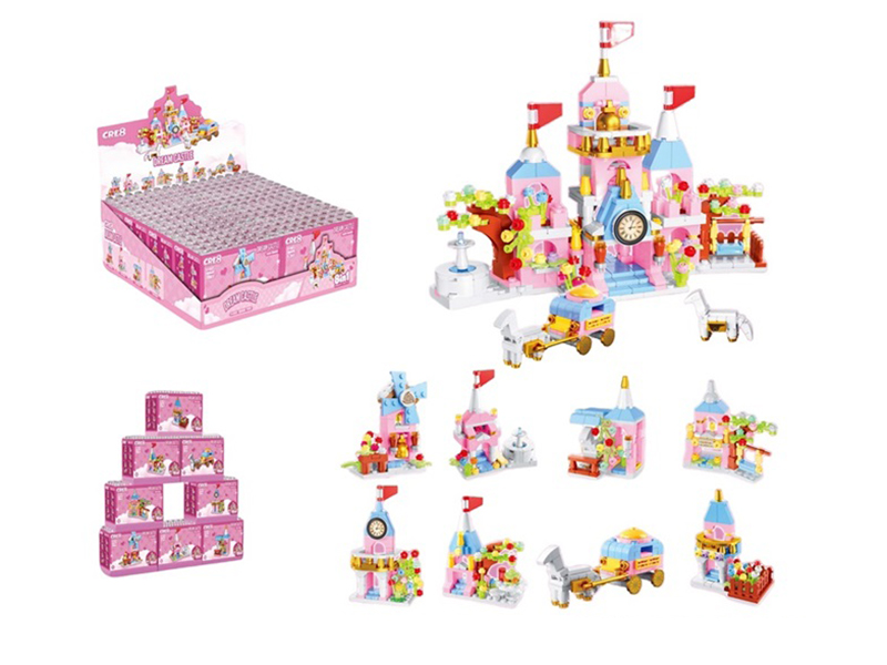 DIY Building Blocks - Dream Castle (8-In-1)