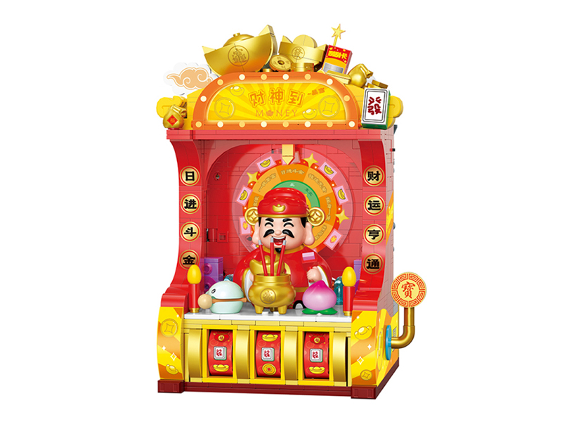 The God Of Wealth Building Blocks(1436pcs)