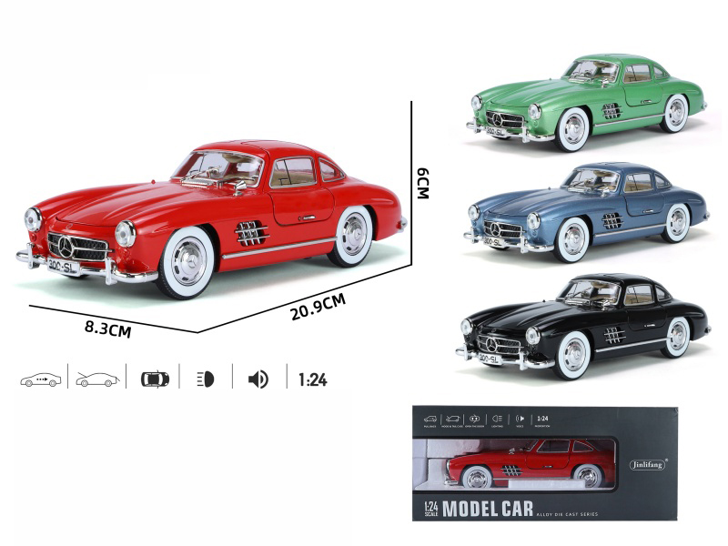 1:24 Benz 300 Streetcar Version Alloy Car