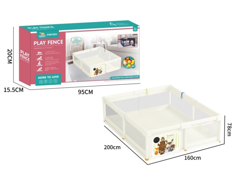 Bear Square Fence Toy