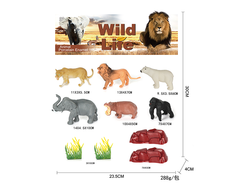 Wild Animal Set 10PCS