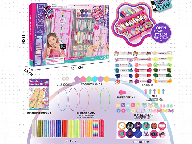 Bracelet Weaving Set