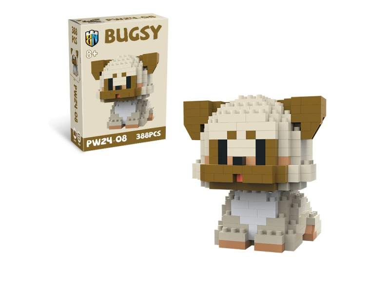 Dog Series - Pekingese Building Blocks 388PCS