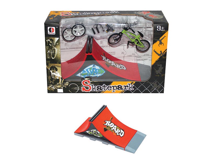 Bicycle Finger Skateboard Skate Park Set