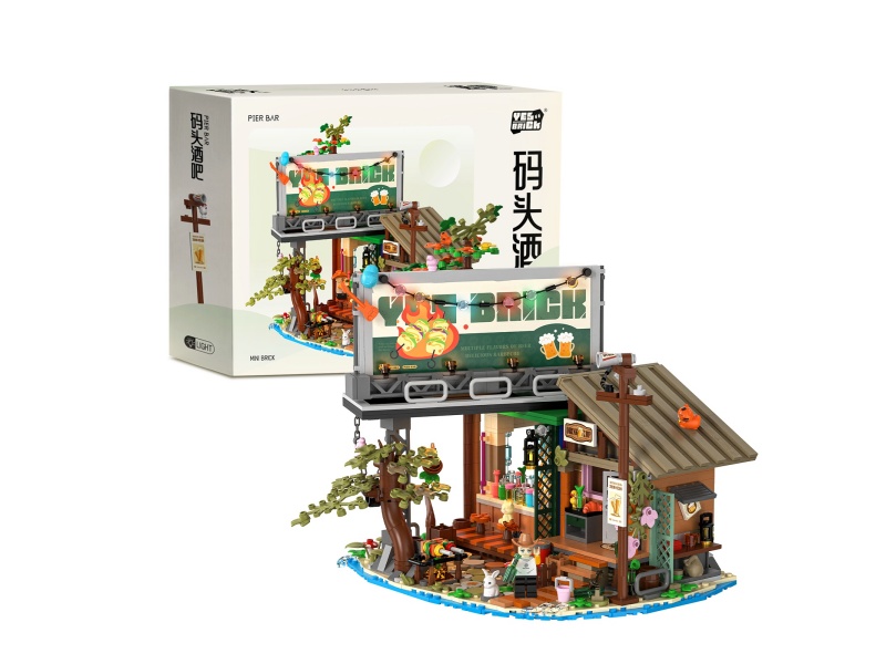 Dock Bar Building Blocks 1108pcs