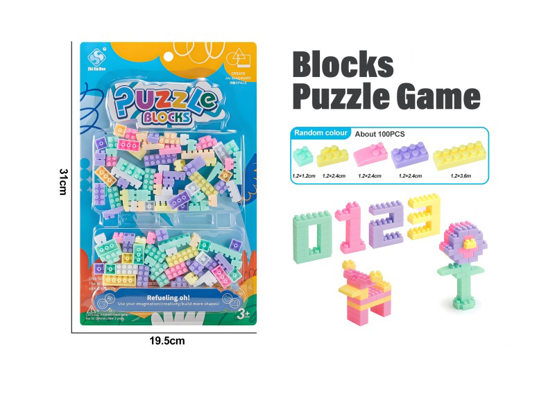 There Are Approximately 100 Small Building Blocks